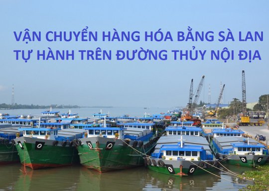 Vận chuyển hàng hóa bằng đường thủy nội địa 