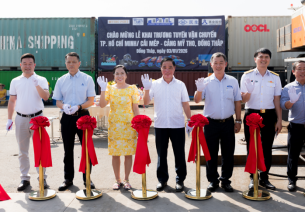 PHƯỚC TẠO KHAI TRƯƠNG TUYẾN VẬN CHUYỂN TP. HỒ CHÍ MINH/ CÁI MÉP–CẢNG MỸ THO, ĐỒNG THÁP