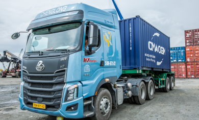 ĐẦU TƯ ĐỘI XE ĐẦU KÉO - NÂNG CAO NĂNG LỰC VẬN CHUYỂN CONTAINER CẢNG - KHO 