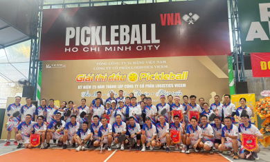 PHƯỚC TẠO THAM GIA GIẢI PICKLEBALL – KỶ NIỆM 25 NĂM THÀNH LẬP CÔNG TY VICEM